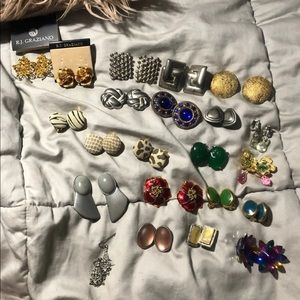 Vintage earring lot